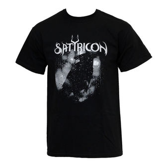 Herren T-Shirt Satyricon - Black Crow On A Tombstone - RAZAMATAZ