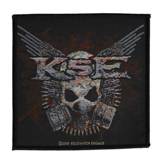 Patch Aufnäher Killswitch Engage - Gas Mask - RAZAMATAZ, RAZAMATAZ, Killswitch Engage