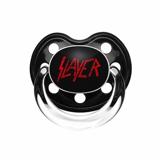 Schnuller - Slayer - Logo - Schwarz - Metal-Kids - 471.101.8.3