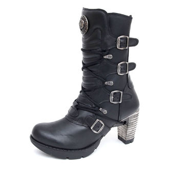 Punk Boots NEW ROCK - TR003-S1 - Itali Negro