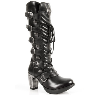 Punk Boots NEW ROCK - TR004-S1 - Itali Negro