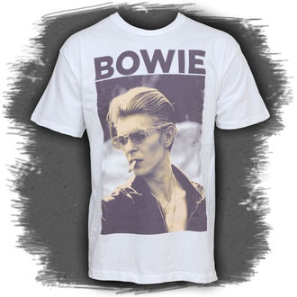 Herren T-Shirt David Bowie - Smoking, ROCK OFF, David Bowie