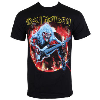 Herren T-Shirt Iron Maiden - Fear Live Flames - EMI - IMTEE07MB