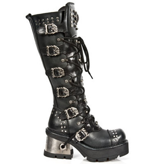 Punk Boots NEW ROCK - 1030-S1 - Planing Negro