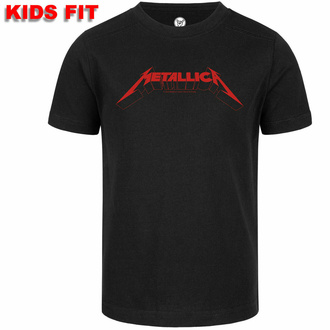 Kinder T-Shirt Metallica - Logo - schwarz - rot - Metal-Kids, METAL-KIDS, Metallica