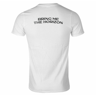 Herren T-Shirt Bring Me The Horizon - Barbed Wire - WEISS - ROCK OFF, ROCK OFF, Bring Me The Horizon