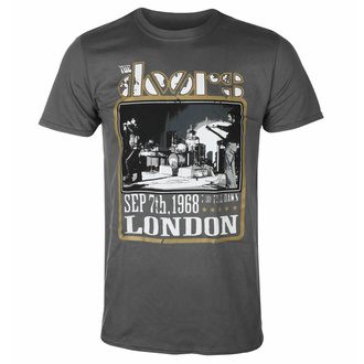 Herren T-Shirt Doors - Roundhouse London - CHARCOAL - ROCK OFF - DOTS35MC