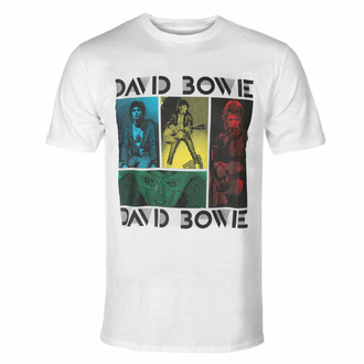 Herren T-Shirt David Bowie - Mick Rock Photo Collage - ROCK OFF - BOWPTS03MW