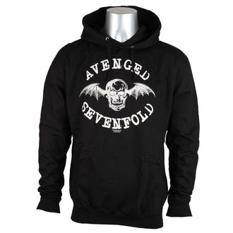 Herren Hoodie  Avenged Sevenfold - Logo - Blk - ROCK OFF - ASHD01