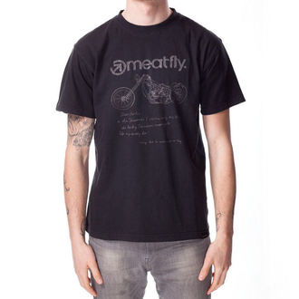 Herren T-Shirt   MEATFLY - WISHLIST B, MEATFLY