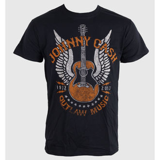Herren T-Shirt   Johnny Cash - Outlaw - Blk - BRAVADO EU, BRAVADO EU, Johnny Cash