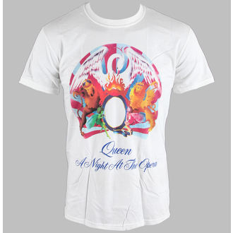 Herren T-Shirt   Queen - A Night At The Opera - White - BRAVADO EU - QUTS12MW