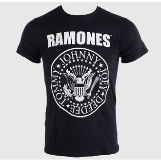 Herren T-Shirt   Ramones - Hey Ho Let's Go - Blk - BRAVADO EU - RATS10MB