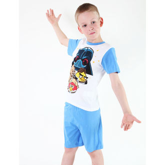 Schlafanzug für Jungen TV MANIA - Angry Birds/Star Wars - White, TV MANIA