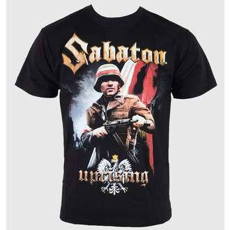 Herren T-Shirt Sabaton - Uprising - Black - CARTON