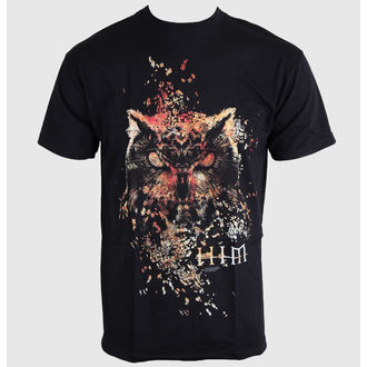 Herren T-Shirt   - HIM Owl Colour - Black - ROCK OFF - HIMTEE08MB