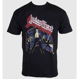 Herren T-Shirt   Judas Priest - Unleashed - Black - ROCK OFF - JPTEE09MB