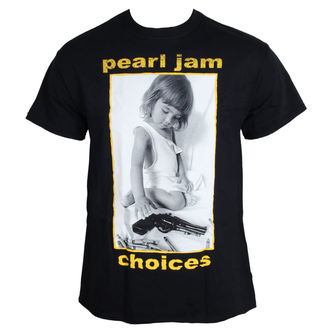 Herren T-Shirt Pearl Jam - Choices - BLK - LIVE NATION, NNM, Pearl Jam