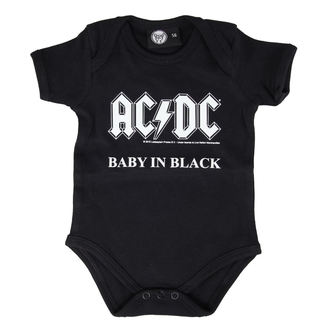 Baby Body  AC/DC - Baby in Black - Black - Metall-Kids, METAL-KIDS, AC-DC