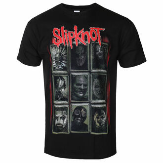 Herren T-Shirt  Slipknot - New Masks - Black - ROCK OFF - SKTS13MB