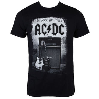 Männer Shirt AC/DC - In Rock We Trust - BLK - LOW FREQUENCY - ACTS05002