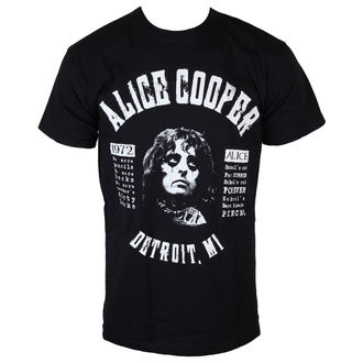Männer Shirt Alice Cooper - Schools Out Lyrics - ROCK OFF, ROCK OFF, Alice Cooper