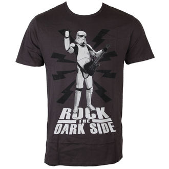 Herren T-Shirt Star Wars - Rock The Dark Side - Gris - LEGEND, LEGEND, Star Wars