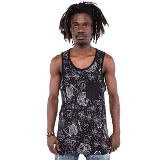 Männer Tank Top/Shirt IRON FIST - Peace Out Graphic - Black - IFM004037