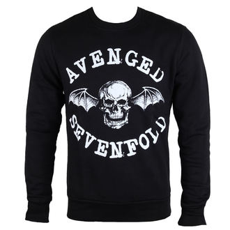 Herren Sweatshirt Avenged Sevenfold - Classic Deathbat - ROCK OFF, ROCK OFF, Avenged Sevenfold