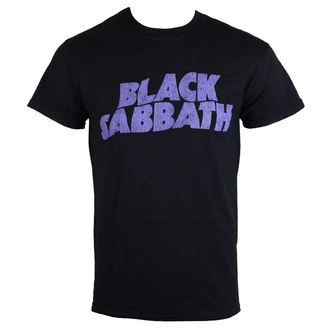 Herren T-Shirt Black Sabbat - Wavy Logo - ROCK OFF - BSTS04MB