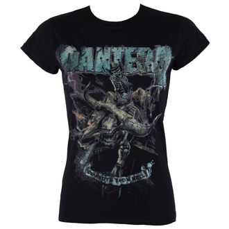 Damen T-Shirt Pantera - Vintage Rider - ROCK OFF - PANTS11LB