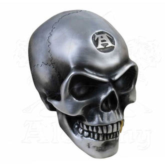 Dekoration Skull ALCHEMY GOTHIC - Metalised Alchemist Skull, ALCHEMY GOTHIC