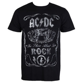 Herren T-Shirt Metal AC-DC - Canon Swig - ROCK OFF - ACDCTS49MB