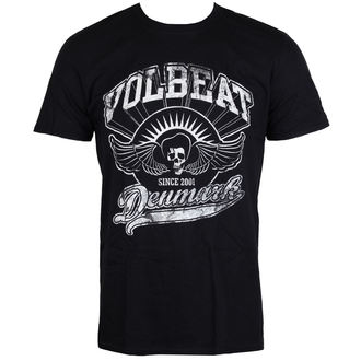 Herren T-Shirt Metal Volbeat - Rise From Denmark - ROCK OFF - VOLTS01MB