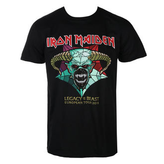 Herren T-Shirt Metal Iron Maiden - Legacy of the Beast European Tour 2018 - ROCK OFF - IMTEE72MB