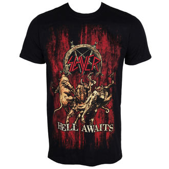 Herren T-Shirt Metal Slayer - Hell Awaits - ROCK OFF - SLAYTEE41MB
