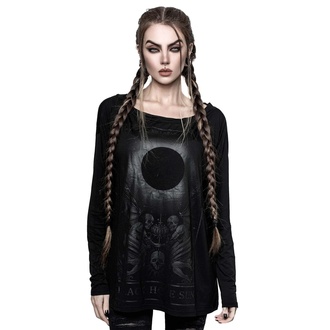 Damen T-Shirt mit langen Ärmeln KILLSTAR - Schwarze Sonne