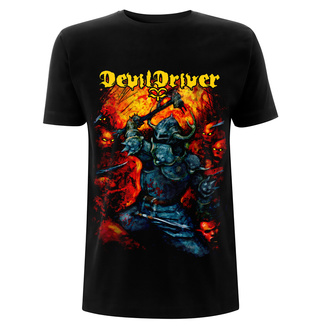 Herren T-Shirt Metal Devildriver - Warrior - NNM, NNM, Devildriver