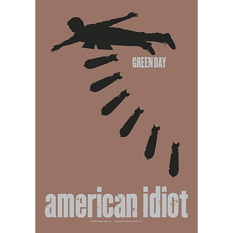 Flagge Green Day - American idiot Bombs - HFL0769