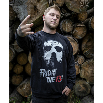 Herren Sweatshirt Friday The 13th - Black - HYBRIS, HYBRIS, Friday the 13th
