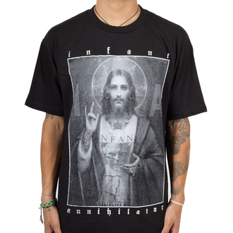 Herren T-Shirt Infant Annihilator - Jesus - Schwarz - INDIEMERCH, INDIEMERCH, Infant Annihilator