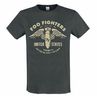 Herren T-Shirt FOO FIGHTERS - ONE BY ONE - CHARCOAL - AMPLIFIED, AMPLIFIED, Foo Fighters