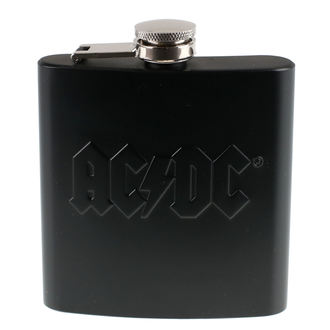 Flachmann AC / DC - Hip Flask Embossed, NNM, AC-DC