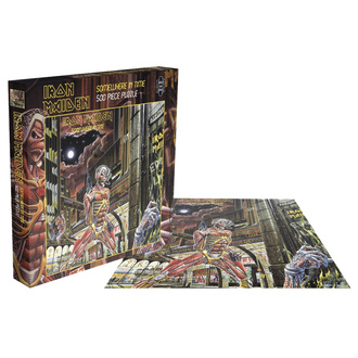 Jigsaw Puzzle IRON MAIDEN - SOMEWHERE IN TIME - PLASTIC HEAD, PLASTIC HEAD, Iron Maiden