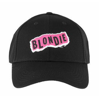 Kappe Cap Blondie - Punk Logo - SCHWARZ - ROCK OFF, ROCK OFF, Blondie