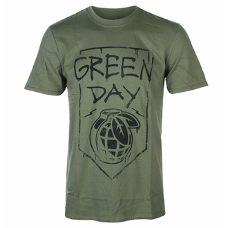 Herren T-Shirt Green Day - Organic Grenade - ROCK OFF, ROCK OFF, Green Day