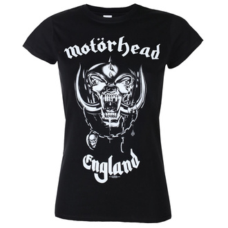 Damen T-Shirt Metal Motörhead - England - ROCK OFF - MHEADTEE53LB