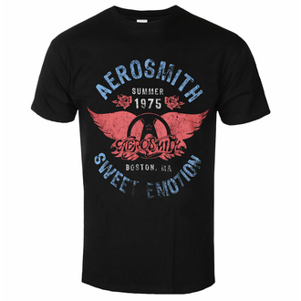 Herren T-Shirt Aerosmith - Sweet Emotion - SCHWARZ - ROCK OFF, ROCK OFF, Aerosmith
