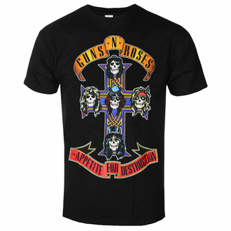 Herren T-Shirt Guns N' Roses - Appetite - Schwarz - DRM12061300