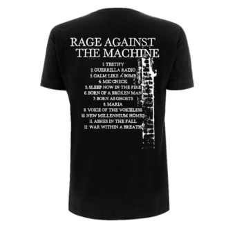 Herren T-Shirt Metal Rage against the machine - BOLA Album Cover Tracks - NNM, NNM, Rage against the machine